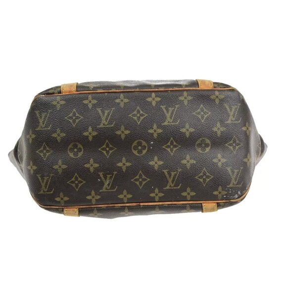 LOUIS VUITTON Sac Shopping Shoulder Tote Bag Monogram Leather - Picture 6 of 16